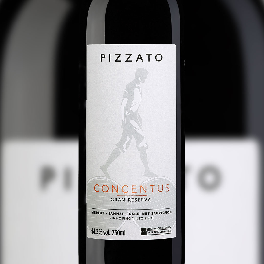 PIZZATO CONCENTUS 750ML -VINHO FINO TINTO SECO