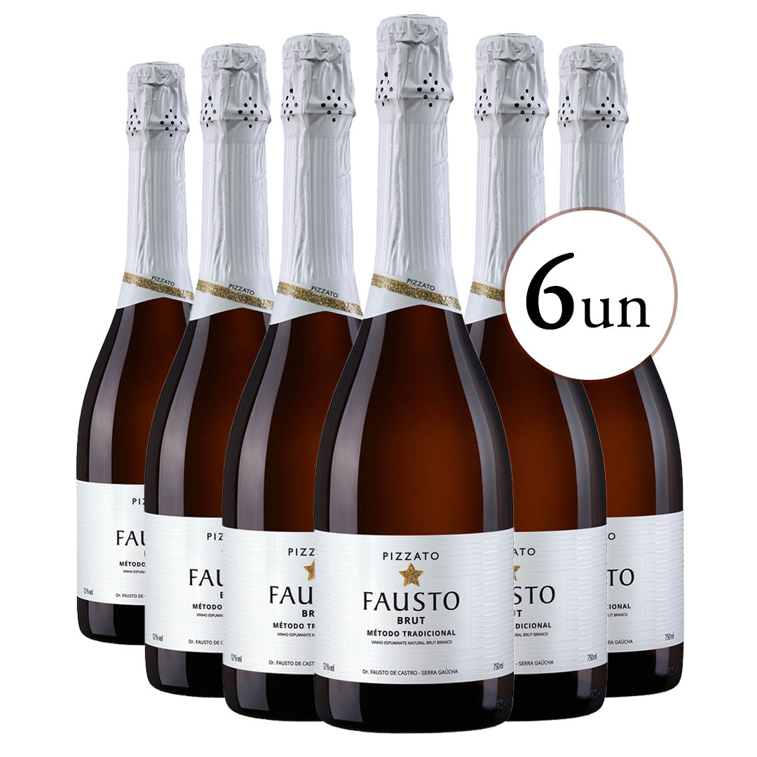 Espumantes FAUSTO BRUT (CX com 06un)