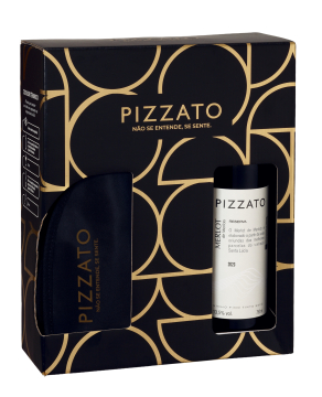 Kit Pizzato Merlot de Merlots com Cooler térmico
