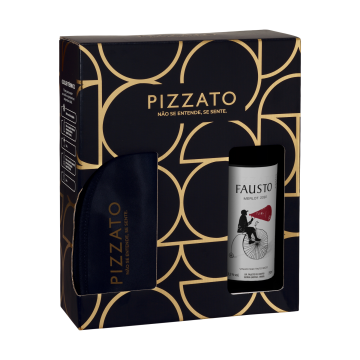 Kit Fausto Merlot com Cooler térmico