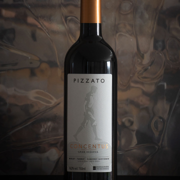 PIZZATO CONCENTUS 750ML -VINHO FINO TINTO SECO