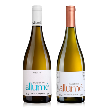 Allumé Sauvignon Blanc e Allumé Chardonnay