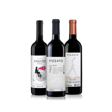 Fausto Merlot, Pizzato Merlot e  Pizzato Concentus
