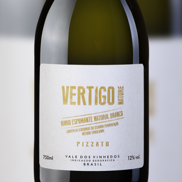 Pizzato Vertigo Nature Branco M&eacute;todo Tradicional 750ml