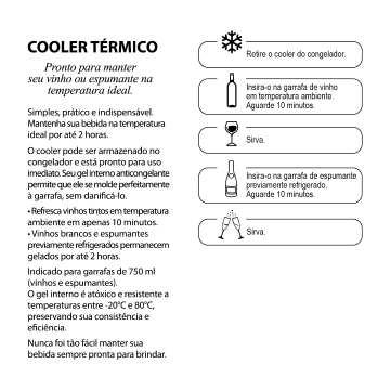 Kit Fausto Merlot com Cooler térmico