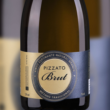 PIZZATO BRUT BRANCO MÉTODO TRADICIONAL D.O.V.V.