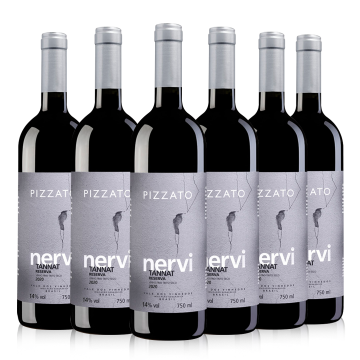 Pizzato Tannat Nervi Reserva - Combo 6 Garrafas