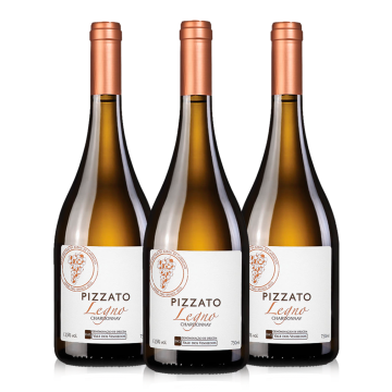 Pizzato Legno Chardonnay Combo 3 Garrafas