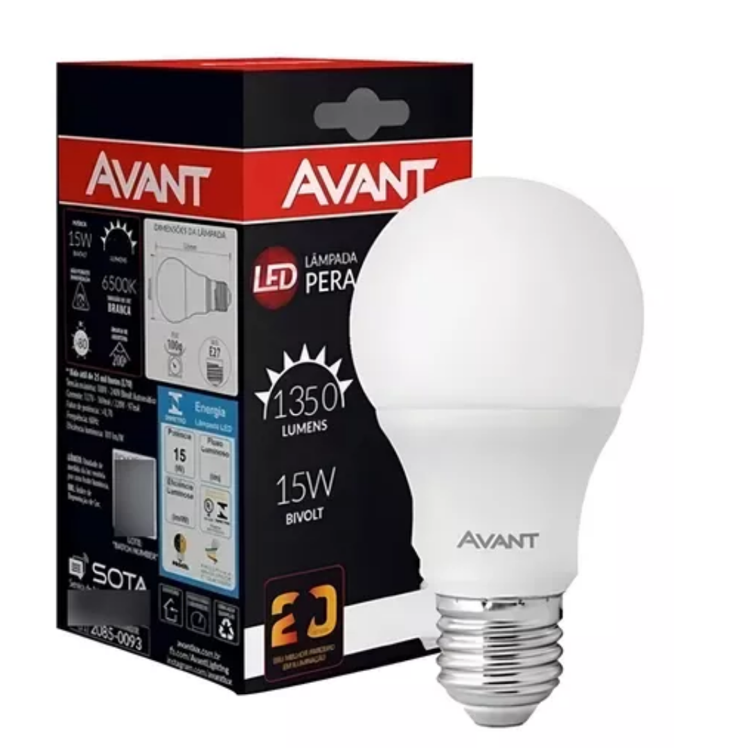 Lampadas Led 15w 6500k Bivolt Alta Luminosidade _ CS372