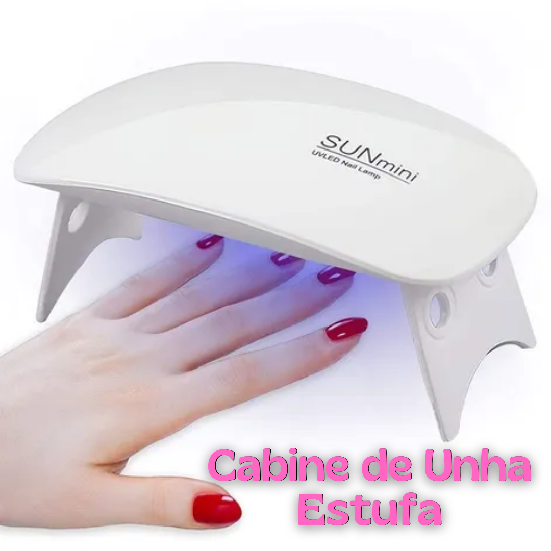 Mini Cabine Led 6w para Unha Gel Estufa _ BE39 💅✨