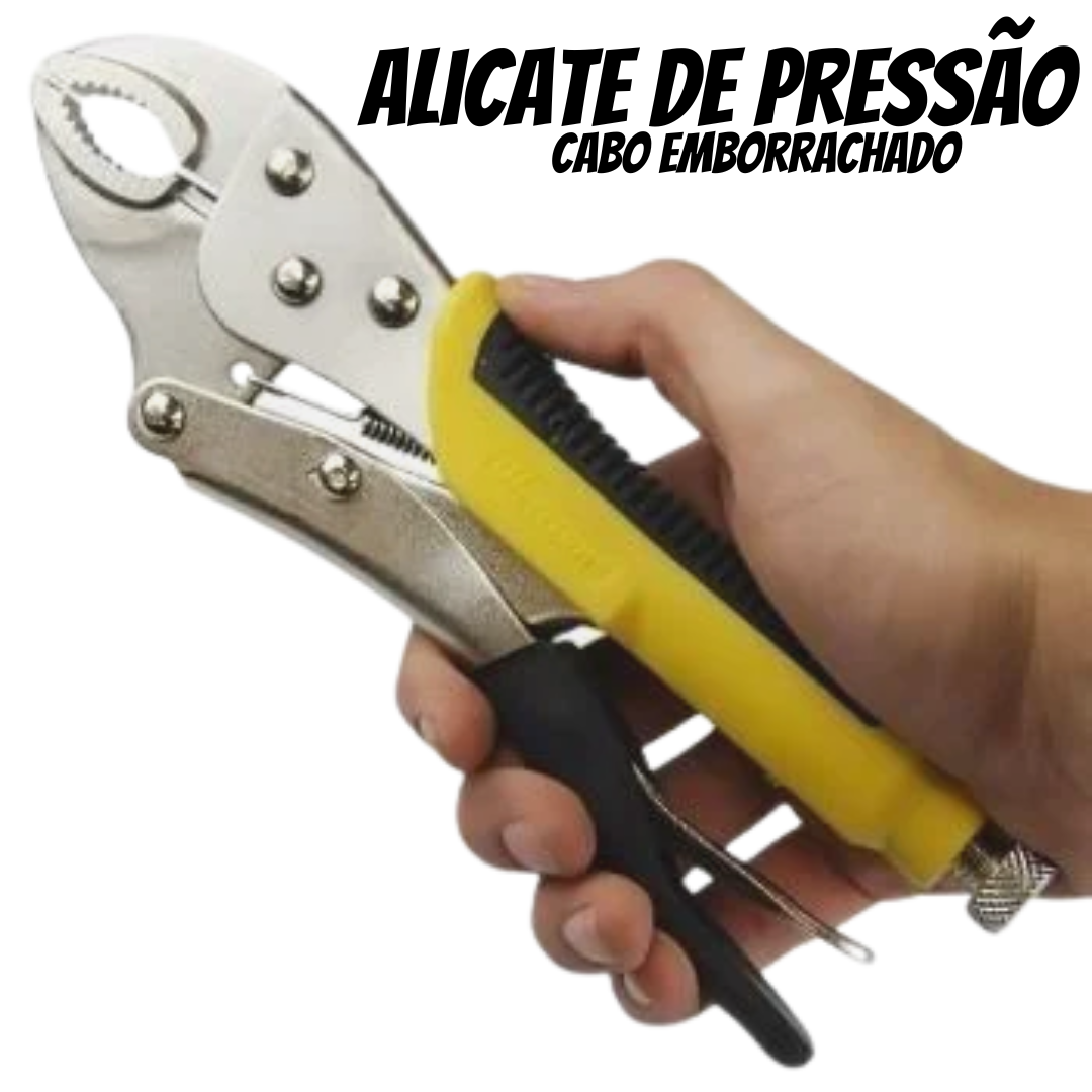 Alicate de Pressão Pesado 10 Pol. com Cabo Emborrachado _ FE06