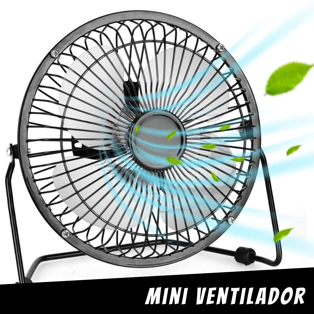 Mini Ventilador USB de Mesa - EL158