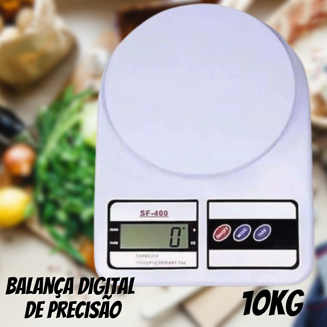 Balança Digital de Precisão Cozinha - Até 10kg _ CS488