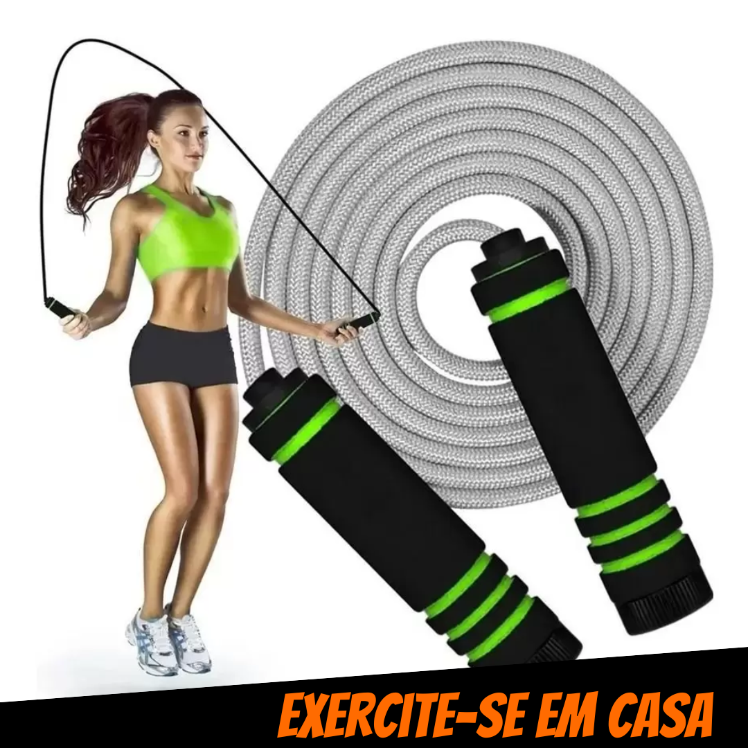 Corda Pular Profissional Treino Funcional Fitness _ ES39