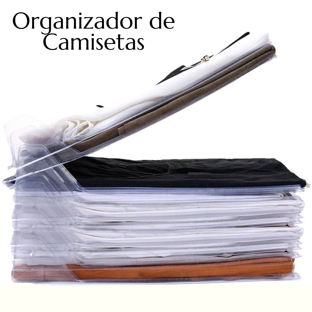 👕 Kit - 10 Organizadores de Camisetas - CS53