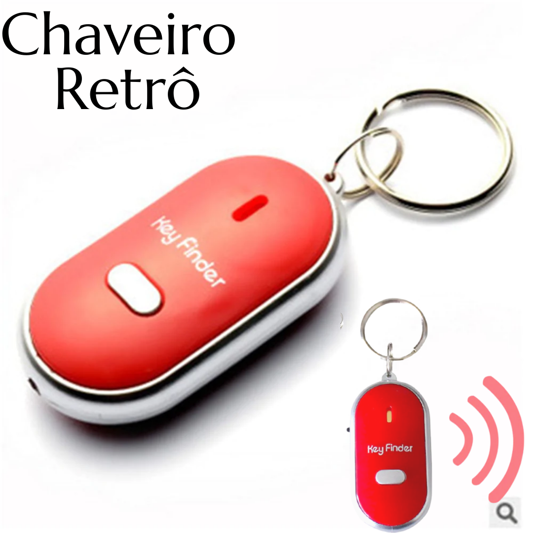 Chaveiro Anti-Perda Chaves (basta Assobiar) Localizador _ CS01