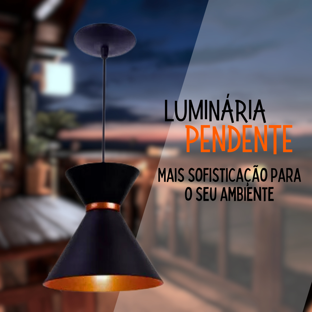 Luminária Pendente de Luxo para Sala, Quarto e Cozinha Ilumine Seu Espaço com Estilo _ CS364