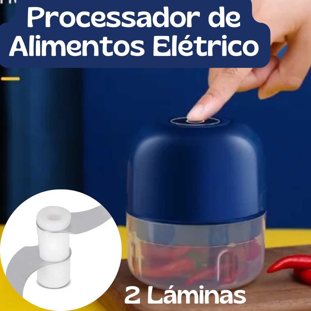 Triturador Processador de Alimentos Multifuncional Elétrico 2 Lâminas _ CS460