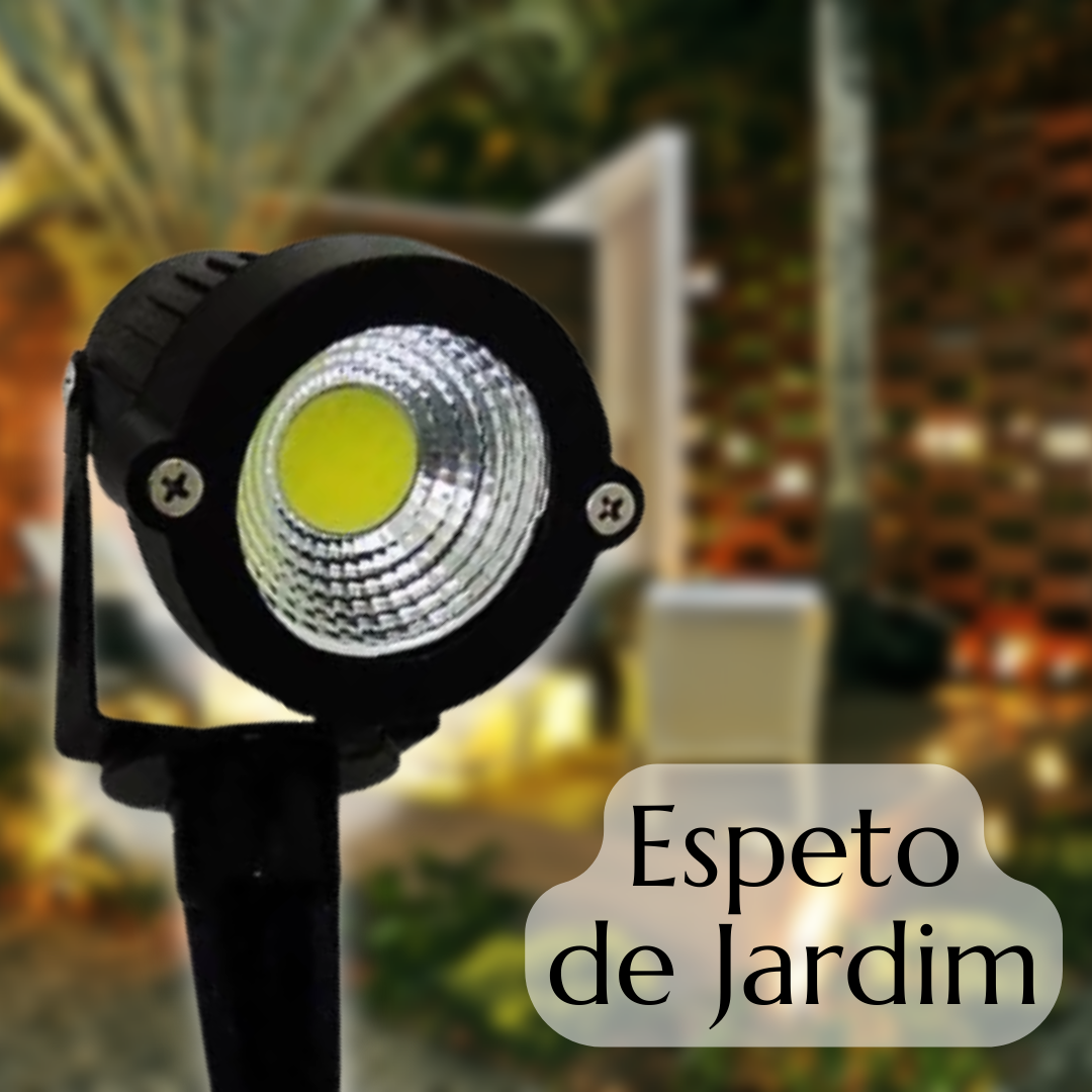 Espetos de Led para Jardim 5w 6500k Bivolt Branco Frio _ CS211