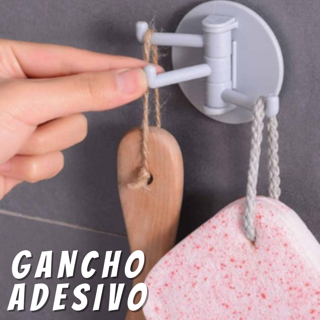 Cabide De Parede Gancho Multiuso Auto Adesivo Cozinha _ CS399