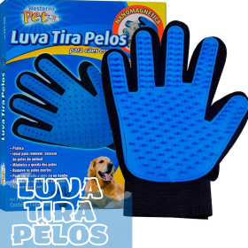 Luva Nano Magnética - Remove Pelos Soltos de Cães e Gatos _ PET01