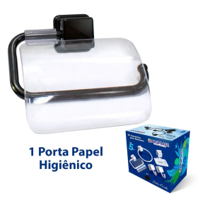 Kit Acessórios Banheiro Plástico 5 Peças - Arqplast _ CS560