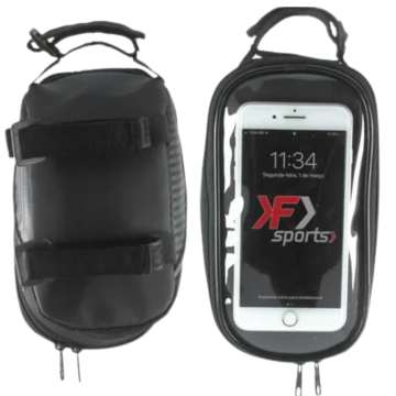 Bolsa Porta Celular Objetos Bike Case Quadro Bicicleta _ ES37 🚴‍♂️📱