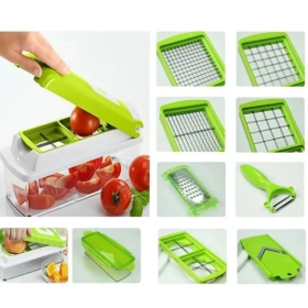 Kit Processador de Frutas e Legumes - Nicer Dicer Plus _ CS48