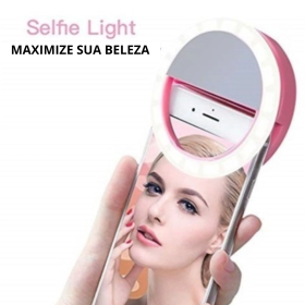 Luz Selfie Ring Light Clipe Anel Led Flash Celular Universal _ BE55 📱💡