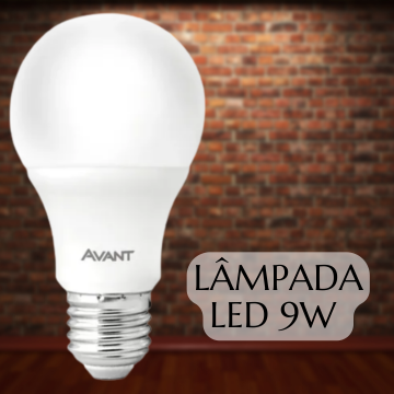 Lâmpada LED Bulbo 9W Econômica Branca Fria E27 _ CS275 💡❄️