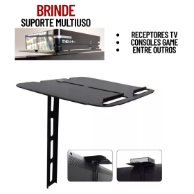 Suporte Articulado para TV 10' a 43' – Fixação na Parede com Mobilidade _ CS202