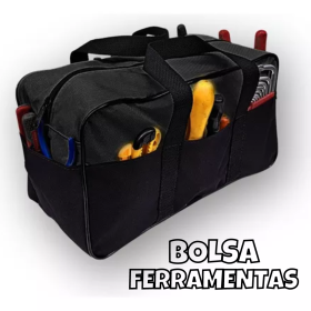 Bolsa Em Lona para Ferramentas com 8 Divisões 5kg  _ FE25