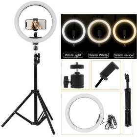 Ring Light Led Iluminador 30cm - Altura 2,1m _ EL42