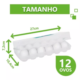 Bandeja Organizadora de Ovos Geladeira _ CS323