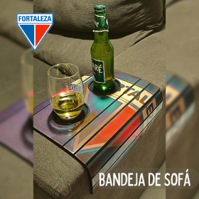 Bandeja Braço de Sofá Porta Copos Série Clubes Futebol _ CS349