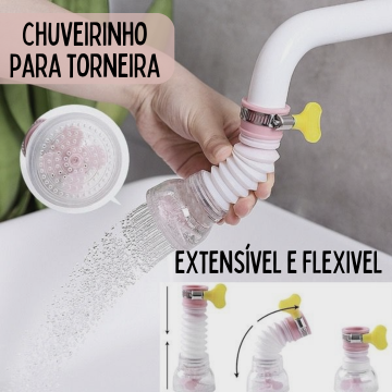 Chuveirinho Universal Bico Arejador para Torneira com Filtro _ CS528