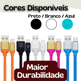 Cabo Emborrachado Tipo C 1,2 Metros Alto Desempenho _ EL130 ⚡🔌