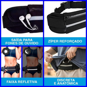 Pochete Atividades Esportivas Impermeável Fitness Para Celular Objetos _ ES83