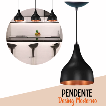 Luminária Pendente de Teto Modelo Gotinha Cozinha _ CS277