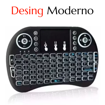 Mini Teclado e Touch Pad Wireless para TV Smart TV Box PC Notebook Celular Android _ EL75