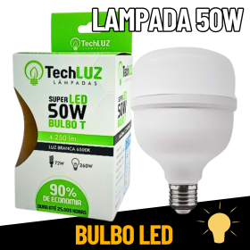 Lampada 50w 220v Super Led Premium 6500k Branco Frio _ CS191