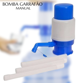 Bomba de agua Manual para Garrafão de 10 & 20 Litros _ CS37 
