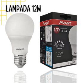 💡 Lâmpada Bulbo Led 12W A60 6500K Branco Frio - Avant _ CS437