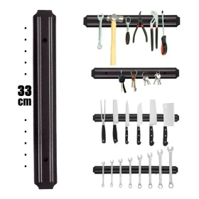 Barra Magnética Organizarora 33 Cm = Ferramentas, Tesouras, Facas _ CS07