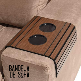 Bandeja Sofá Porta Copos Bebidas MDF Premium _ CS266