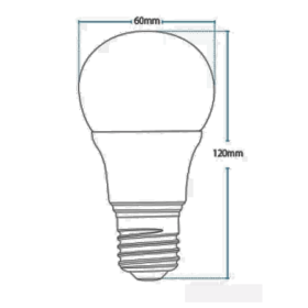 Lâmpada LED Bulbo 15W E27 6500K - Avant _ CS43 💡❄️