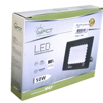 Refletor Holofote 50w Led Branco Frio Bivolt IP67 _ CS152