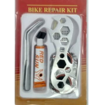 Kit Reparo Remendo Pneu Bike Ferramenta Chave Bicicleta _ ES44