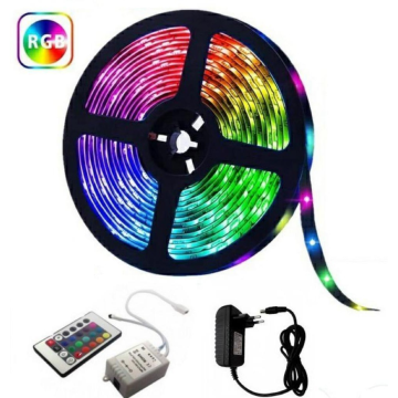 Fita Led Colorida 5m 3528 Rgb Quarto Sala Escritório _ CS508