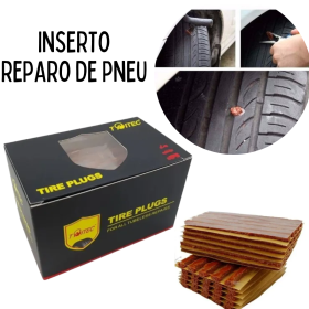 🛠️ Inserto Macarrão Conserto Pneu Sem Câmara de Carro e Moto 60 Unidades _ AU31